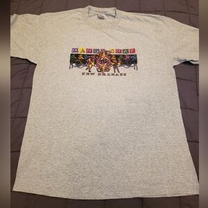 Vintage Mardi Gras T- Shirt, X-Large
